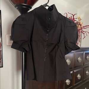 Elegant Black Women's Top